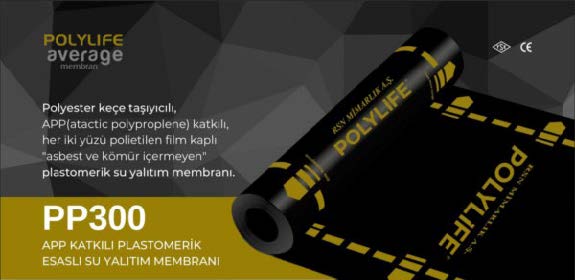 Polylife PP300 38kg. 10 Metre Membran (Palet 30)